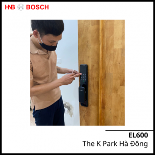 Lắp khóa Bosch EL600 tại The K Park Hà Đông