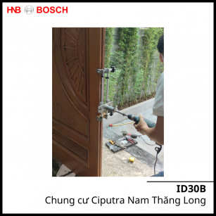 Lắp khóa Bosch ID30B sang trọng tại Khu đô thị Ciputra