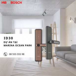 Lắp khóa Bosch ID30 tại Marina Ocean Park