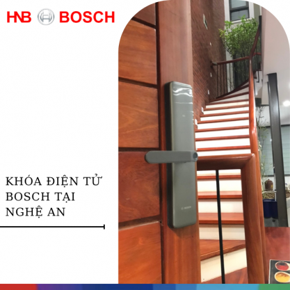 Nơi bán khóa cửa thông minh Bosch tại Nghệ An