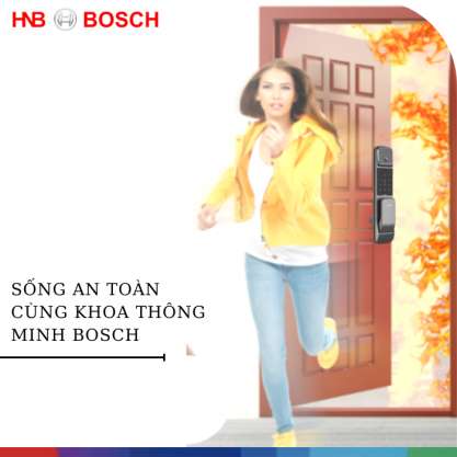Giải pháp phòng chống “giặc lửa” với khóa thông minh Bosch