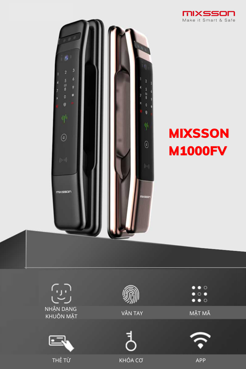 Khóa điện tử Mixsson M1000FV