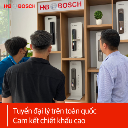 Tuyển đại lý khóa cửa Bosch chiết khấu cao