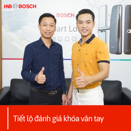 Đánh giá khóa vân tay Bosch