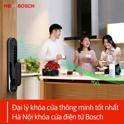 Đại lý khóa cửa thông minh tốt nhất Hà Nội khóa cửa điện tử Bosch