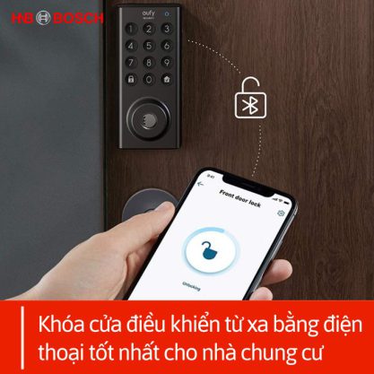 Những thương hiệu khóa cửa điều khiển từ xa bằng điện thoại tốt nhất cho nhà chung cư