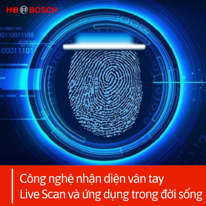 Công nghệ nhận diện vân tay Live Scan và tính ứng dụng trong đời sống