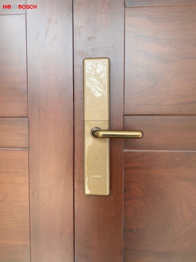 khóa cửa điện tử cửa gỗ - ảnh 2